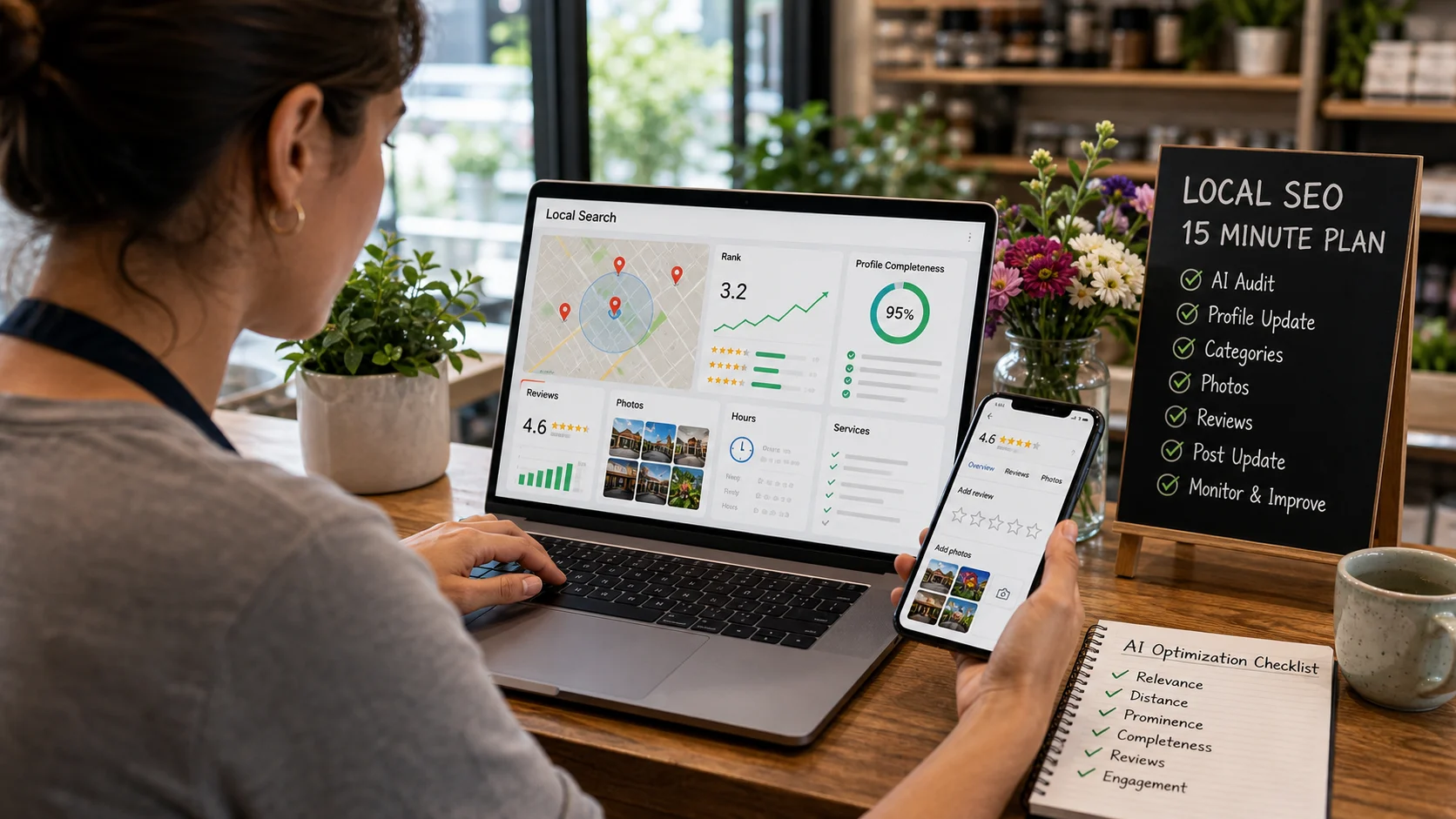 How Google Local Search Works and How AI Can Improve Your Ranking in 15 Minutes
