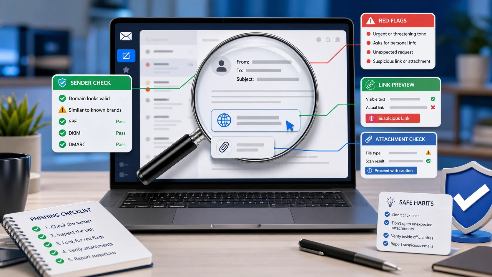 Phishing Email Checker: How to Verify Suspicious Messages in 2026